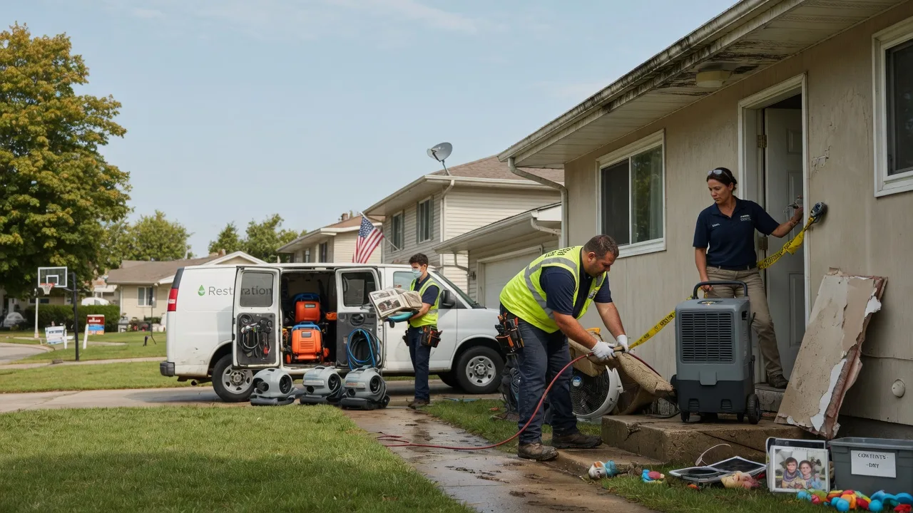 Water Damage Restoration in Central City, IA near me